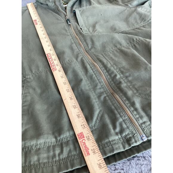 Prana Men's Full-Zip Rawkus Jacket Utility Workwear Outdoor Olive Green Size XL - Picture 13 of 13